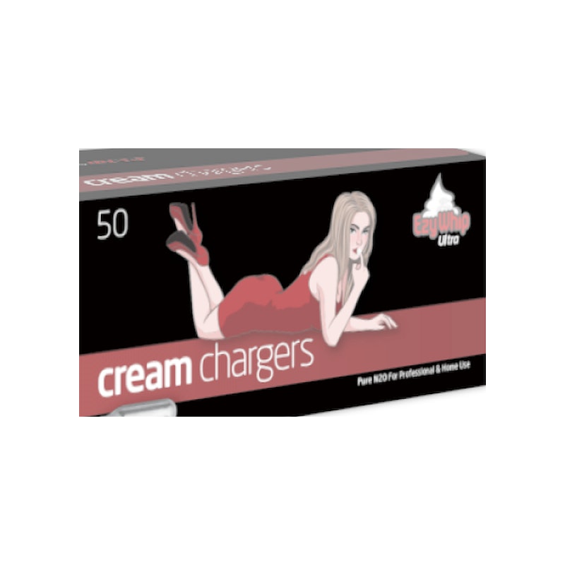 Ezywhip Ultra Cream N2O Chargers 8g 50 Pack for Culinary and Adult Fun > Novelties > Party Supplies - Tophatter Daily Deals