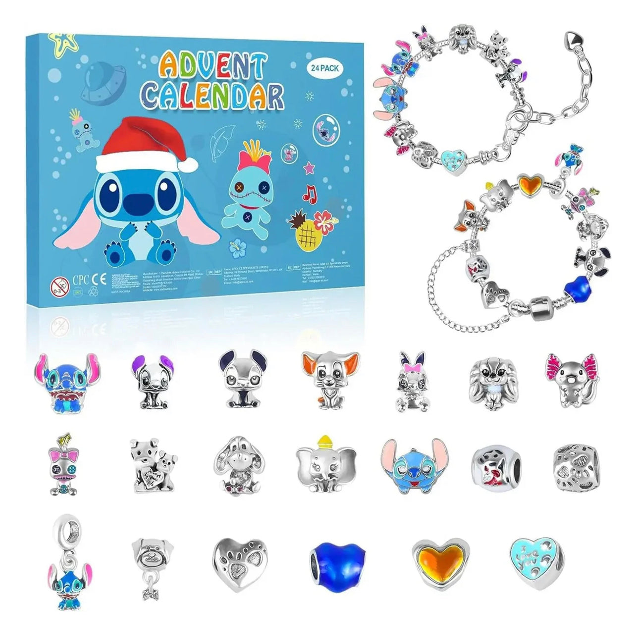 Stitch Lucky Charms Advent Calendar Original Blue - Tophatter Daily Deals