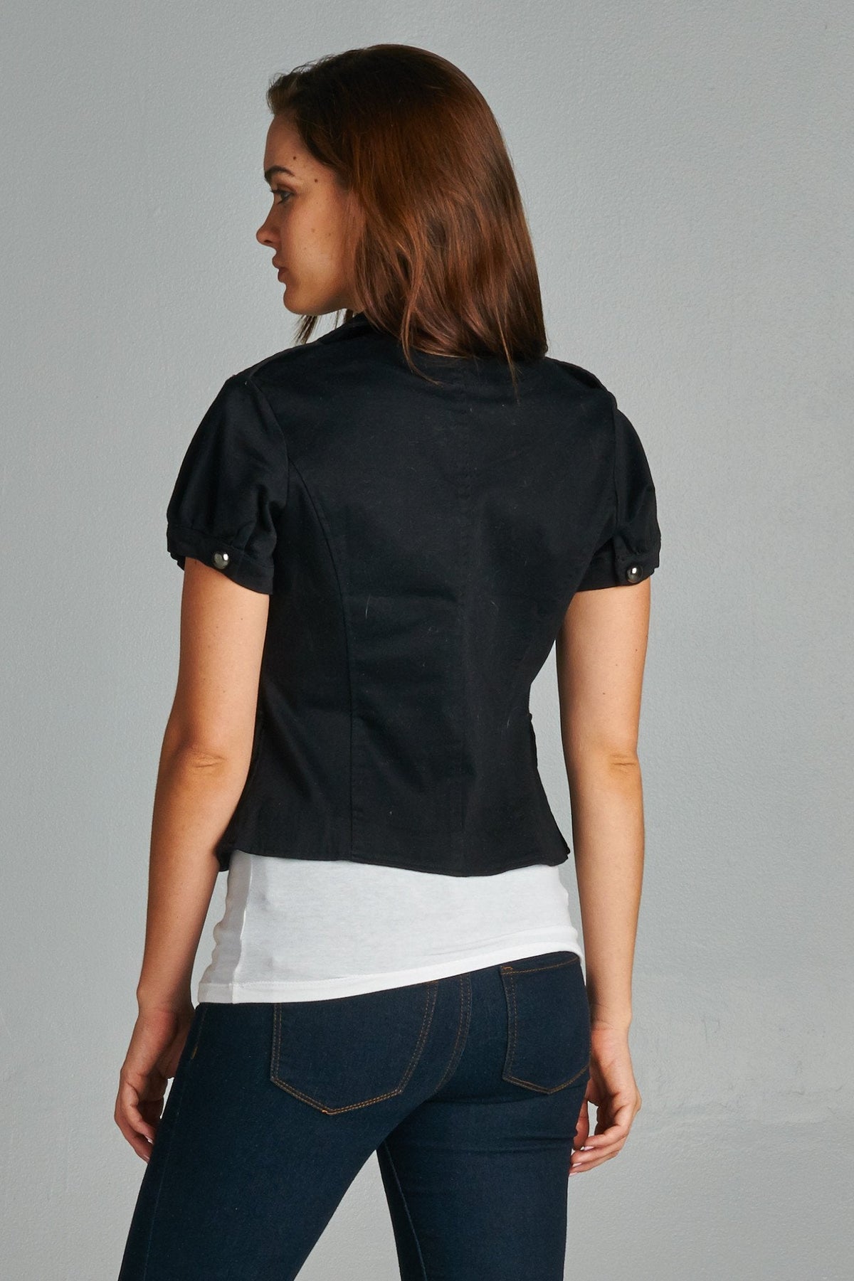 Women's Button Down Jacket with Pockets Jackets - Tophatter Daily Deals