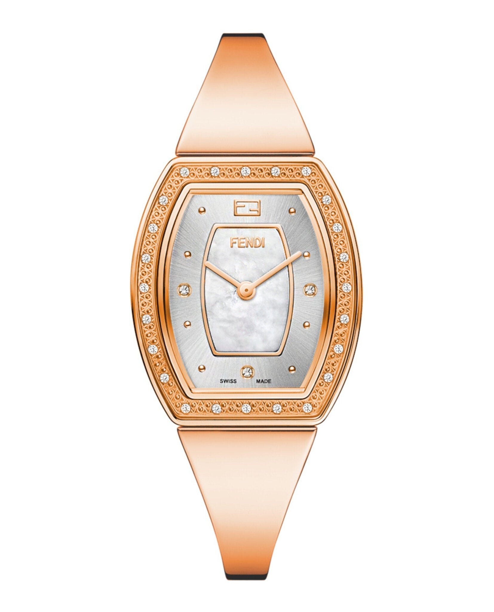 Fendi My Way Diamond Watch Rosegold Watches - Tophatter Daily Deals