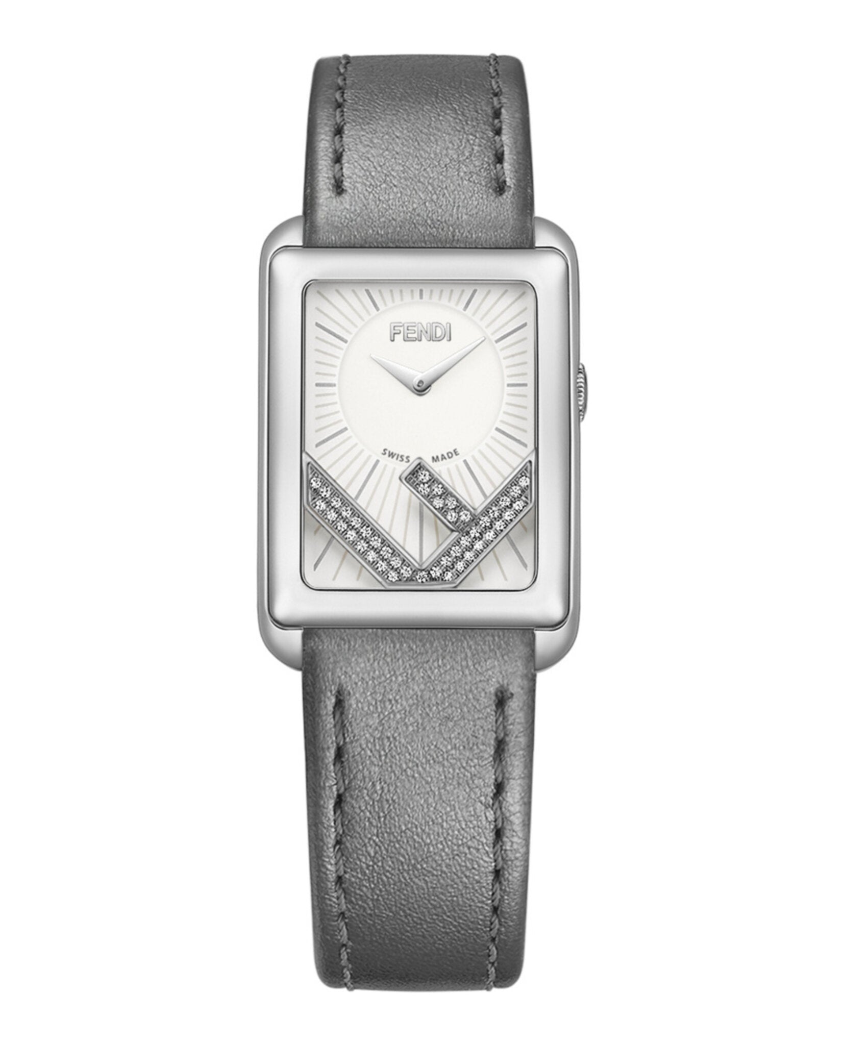 Fendi Run Away Diamond Watch Stainless Steel Watches - Tophatter Daily Deals