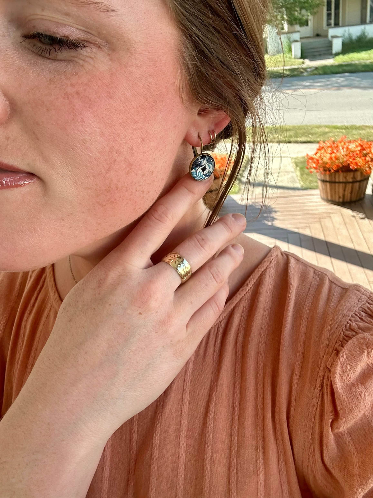 Beautiful Vintage Bird Earrings Earrings - Tophatter Daily Deals
