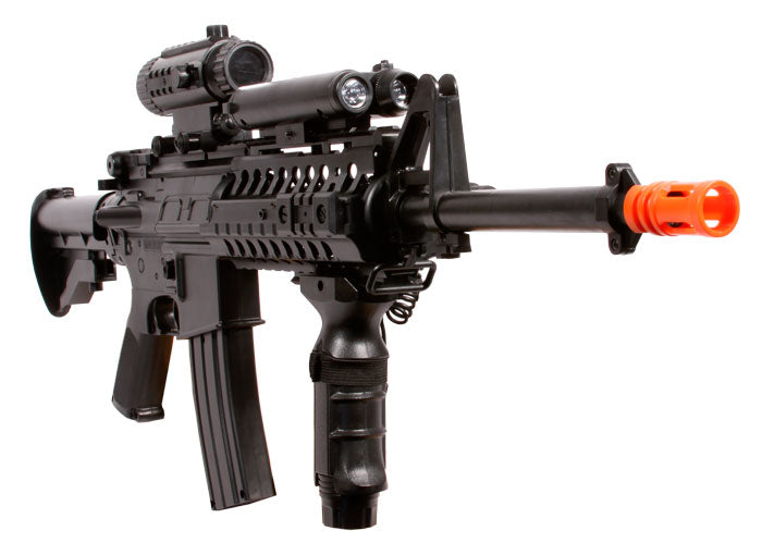 Firepower F4-D Full-Automatic AEG Airsoft Rifle - Tophatter Daily Deals