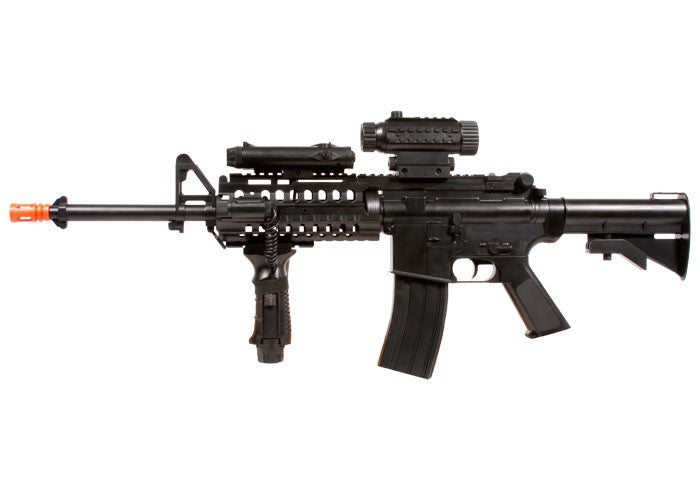 Firepower F4-D Full-Automatic AEG Airsoft Rifle - Tophatter Daily Deals