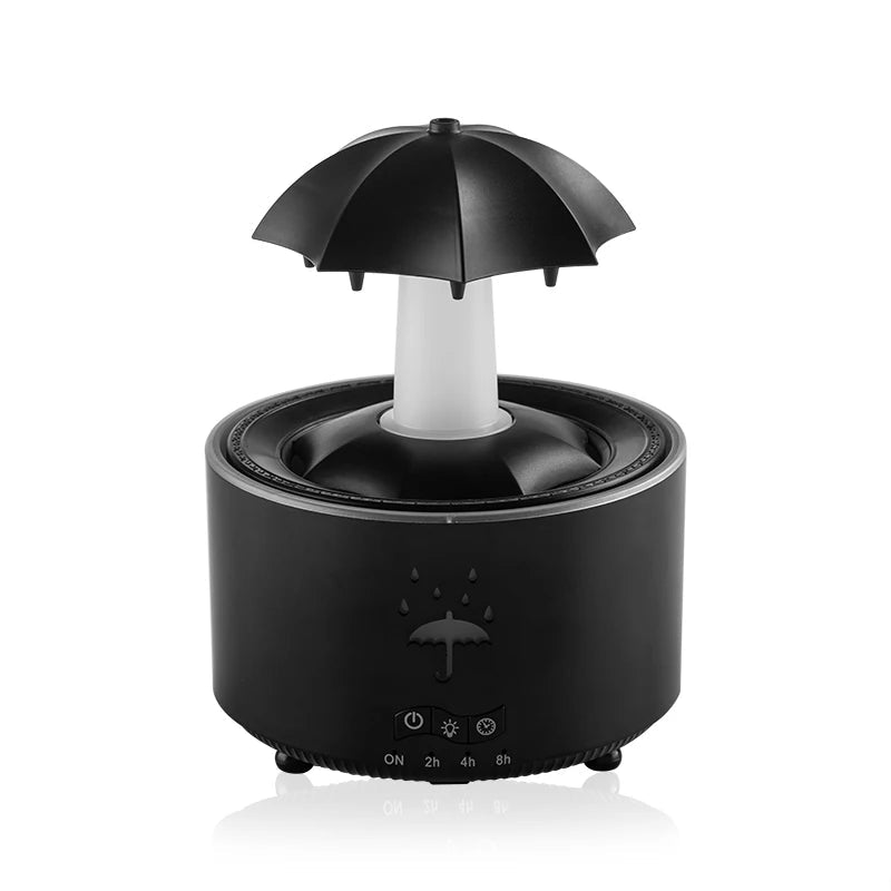 Umbrella Rain Humidifier Black - Tophatter Daily Deals