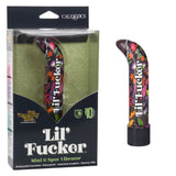 Naughty Bits Lil' Fucker Mini G-Spot Vibrator 4.25 Inch Waterproof with Floral Design > Vibrators > Mini Vibrators - Tophatter Daily Deals