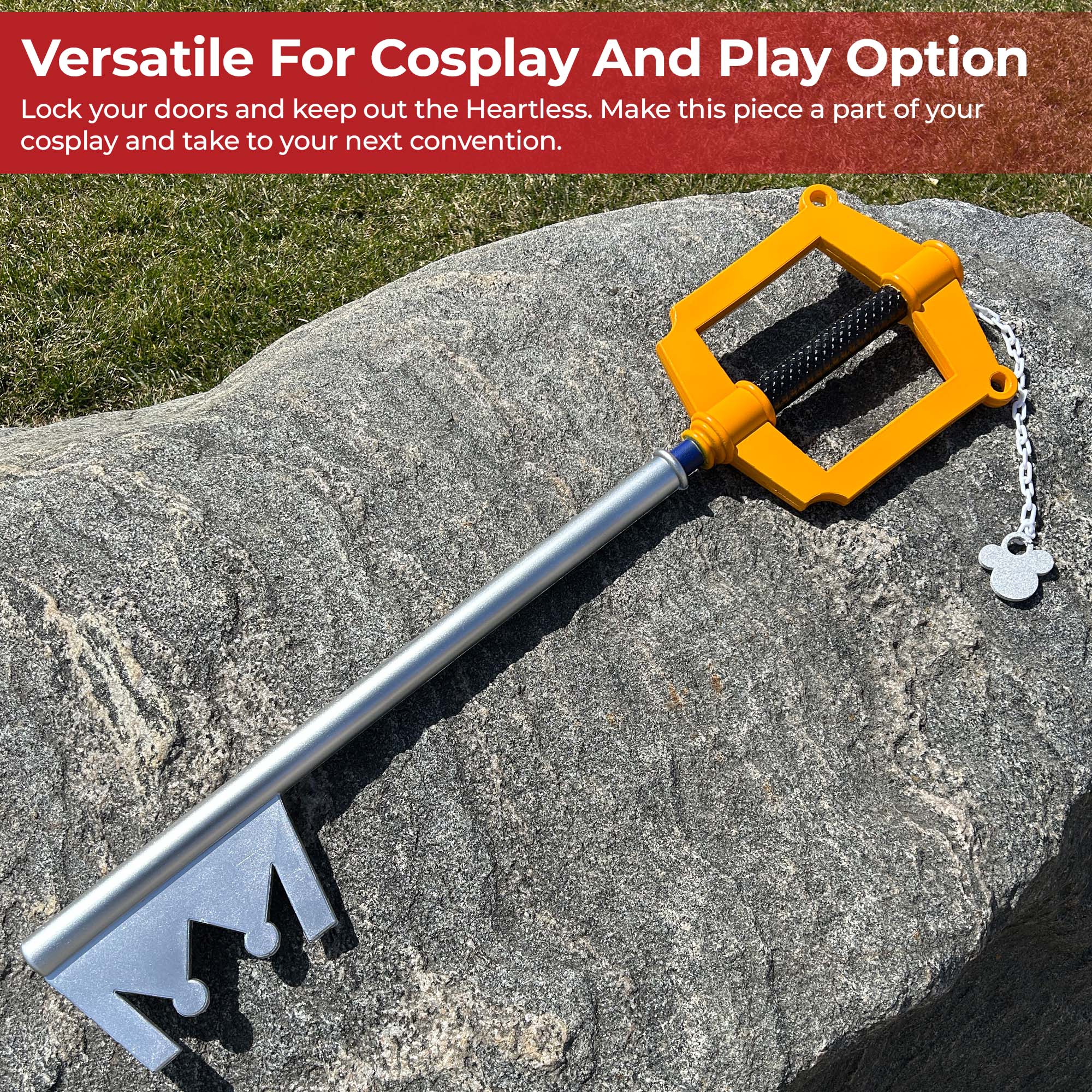 Fantasy Key to the City Gaming Cosplay Costume Foam Key Sword swords - Tophatter Daily Deals