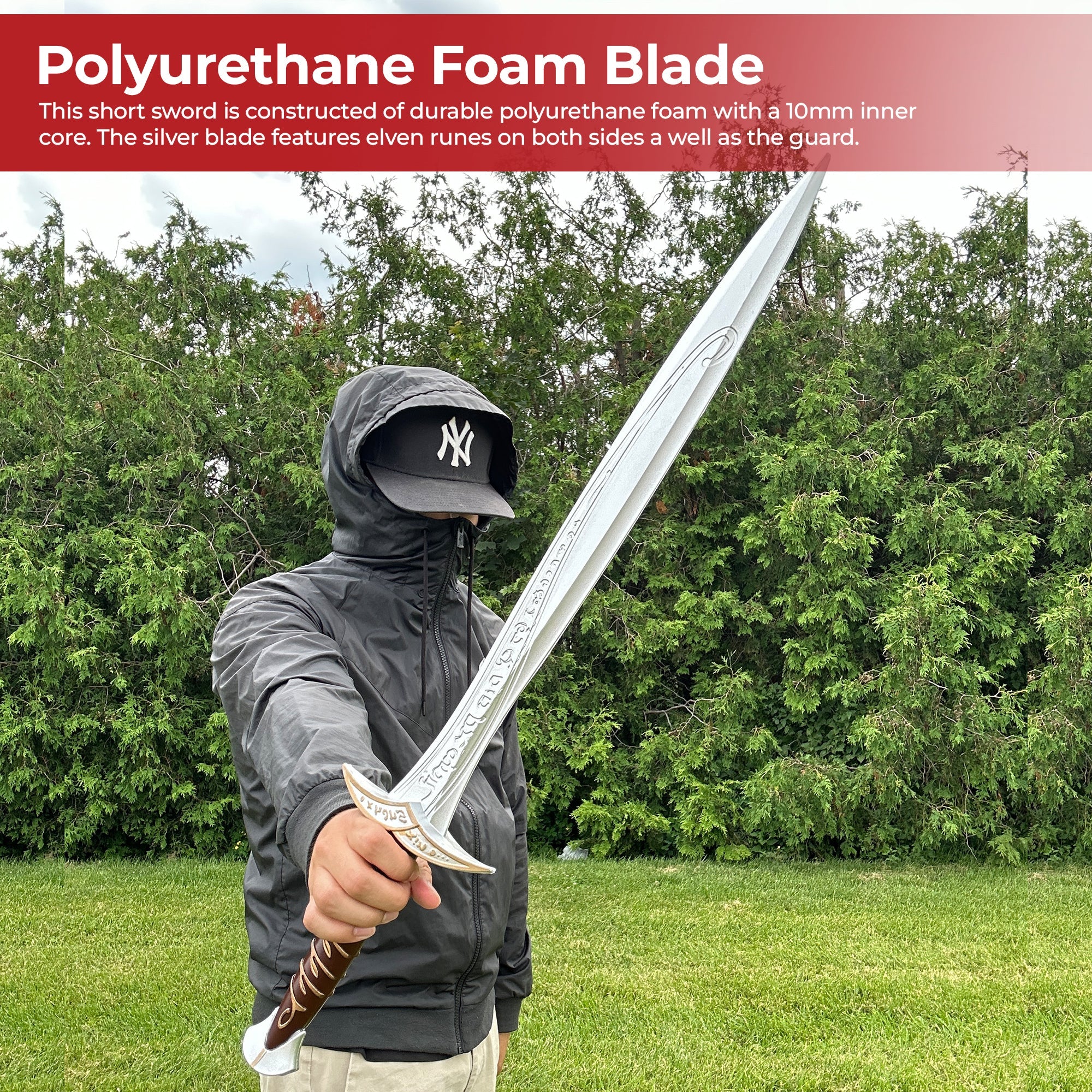 Fantasy Movie Foam Replica Elven Dagger Sword Swords - Tophatter Daily Deals