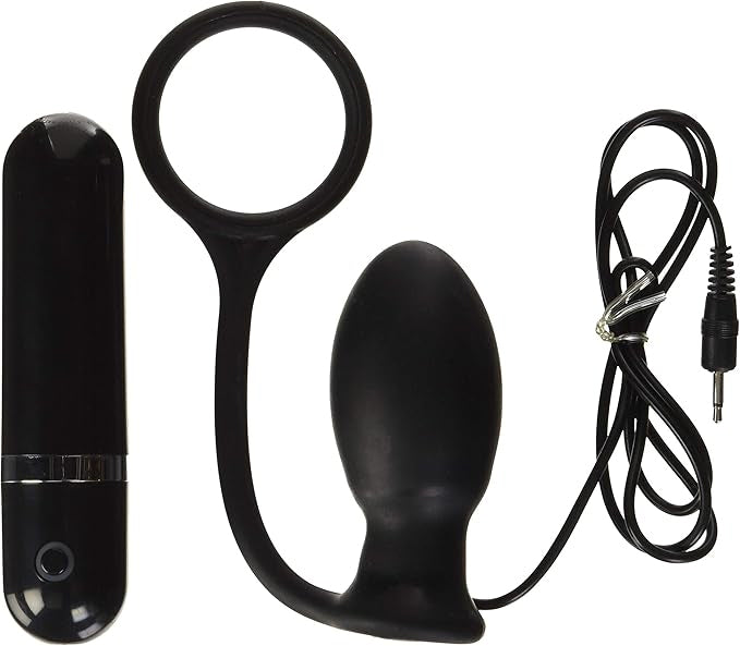 Mack Tuff Silicone Vibrating Butt Plug With 10 Modes > Anal Range > Prostate Plugs - Tophatter Daily Deals