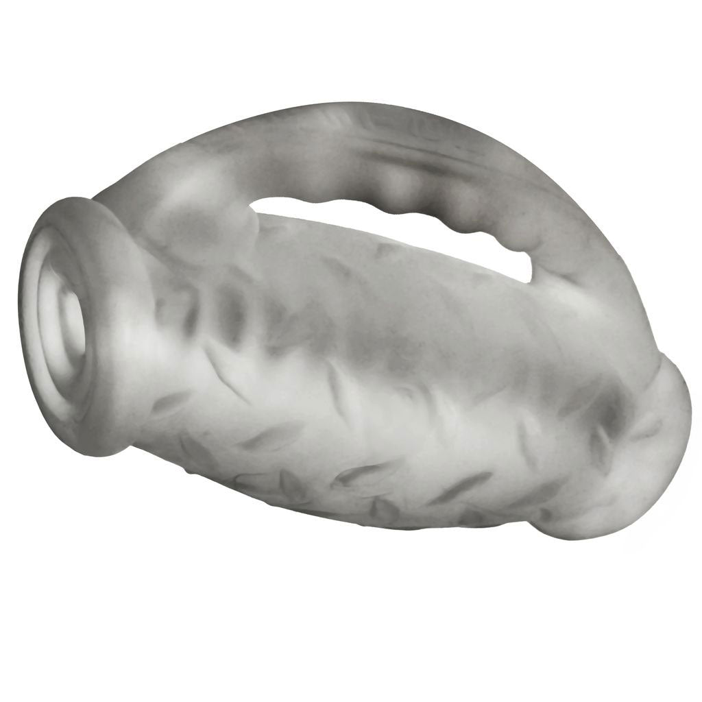 Masterjack Double Penetration Clear Ice - Double Ended Stroker > Sex Toys For Men > Masturbators > Manual - Tophatter Daily Deals