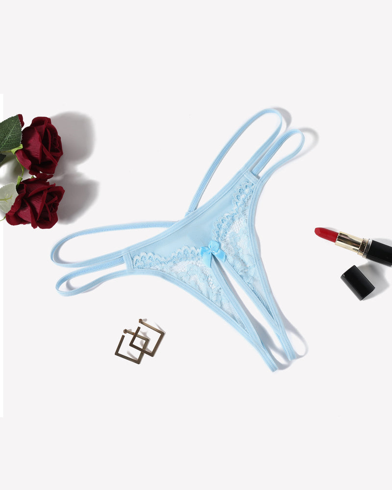 Lace Panties Floral Lace Briefs G-String Lingeries-panties - Tophatter Daily Deals