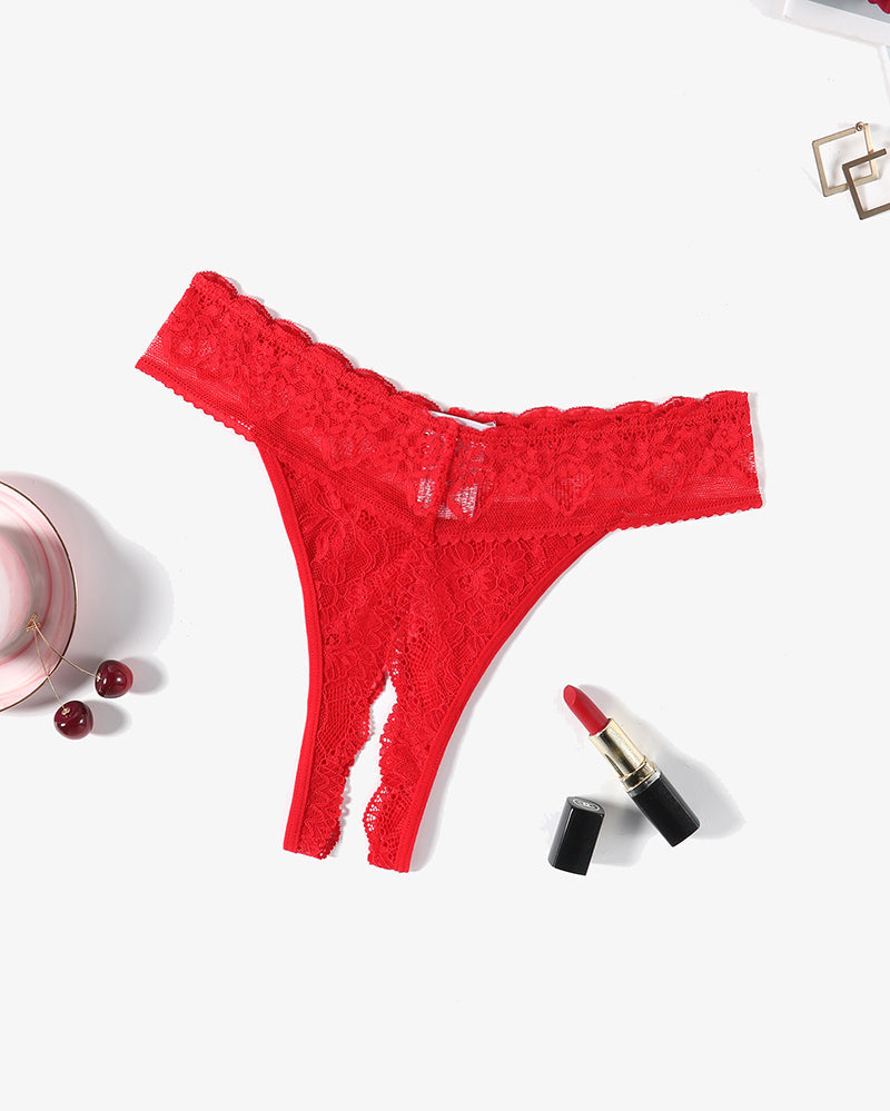 Low Rise T Back Hipster Thong Red Lingeries-panties - Tophatter Daily Deals