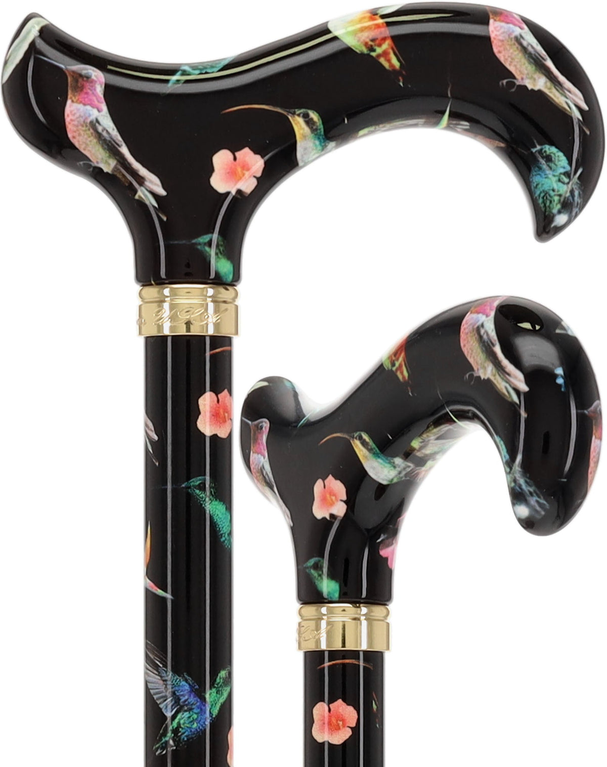 Flight of the Hummingbird: Designer Pattern Adjustable Cane Adjustable Walking Canes - Tophatter Daily Deals