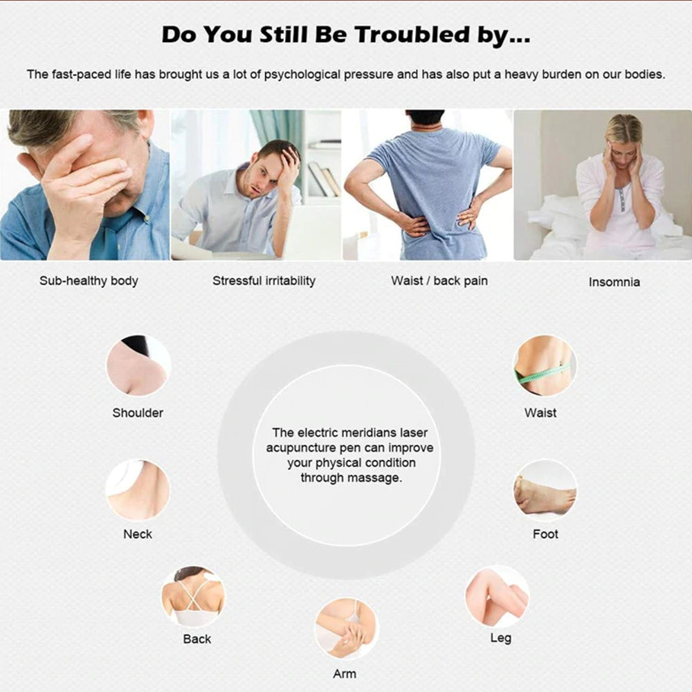 Acupuncturepen Meridian Energy Pen THERAPY SUPPORT - Tophatter Daily Deals