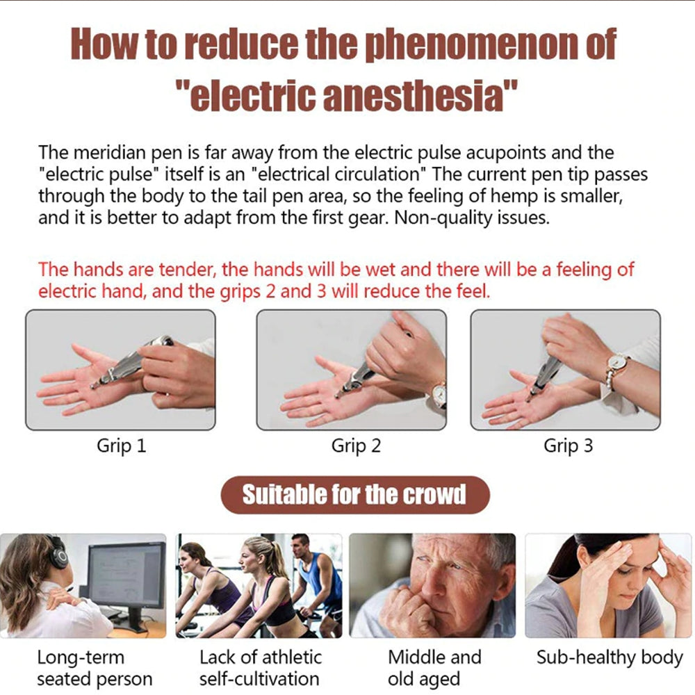 Acupuncturepen Meridian Energy Pen THERAPY SUPPORT - Tophatter Daily Deals
