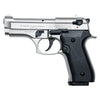 Compact V92F Blank Firing Replica Gun Satin Finish Collectible Weapons - Tophatter Daily Deals