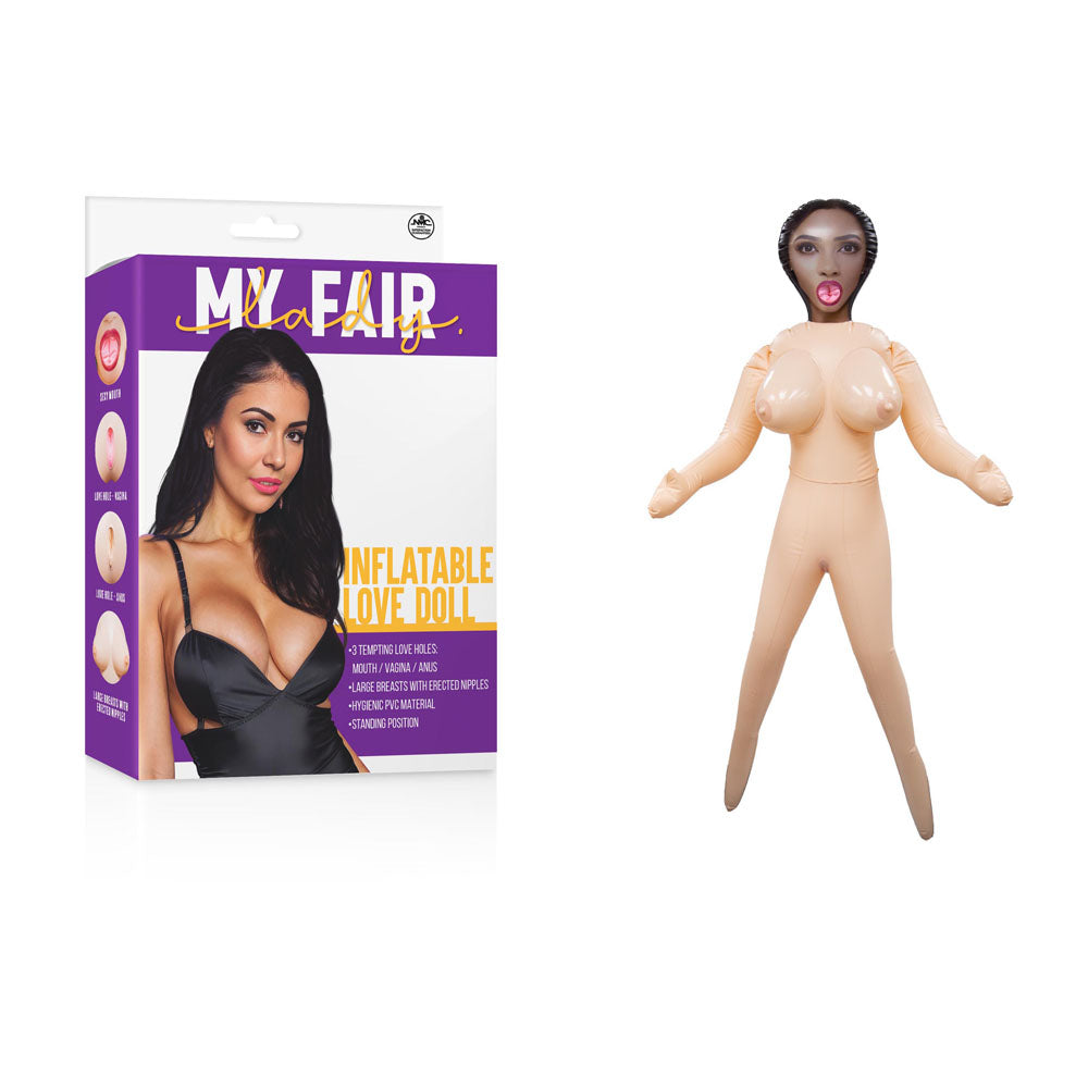 Inflatable Love Doll Standing (PVC) – Three Openings Realistic Love Doll > Sex Toys > Sex Dolls > Novelty Inflatables - Tophatter Daily Deals