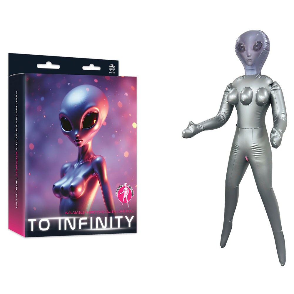 Ozara Inflatable 3-Breasted Alien Love Doll (153 cm) – Standing Position Love Doll > Sex Toys > Sex Dolls > Novelty Inflatables - Tophatter Daily Deals