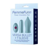 FemmeFunn Versa Bullet with Sleeve – Silicone Sleeve Bullet Vibrator > Vibrators > Mini Vibrators - Tophatter Daily Deals