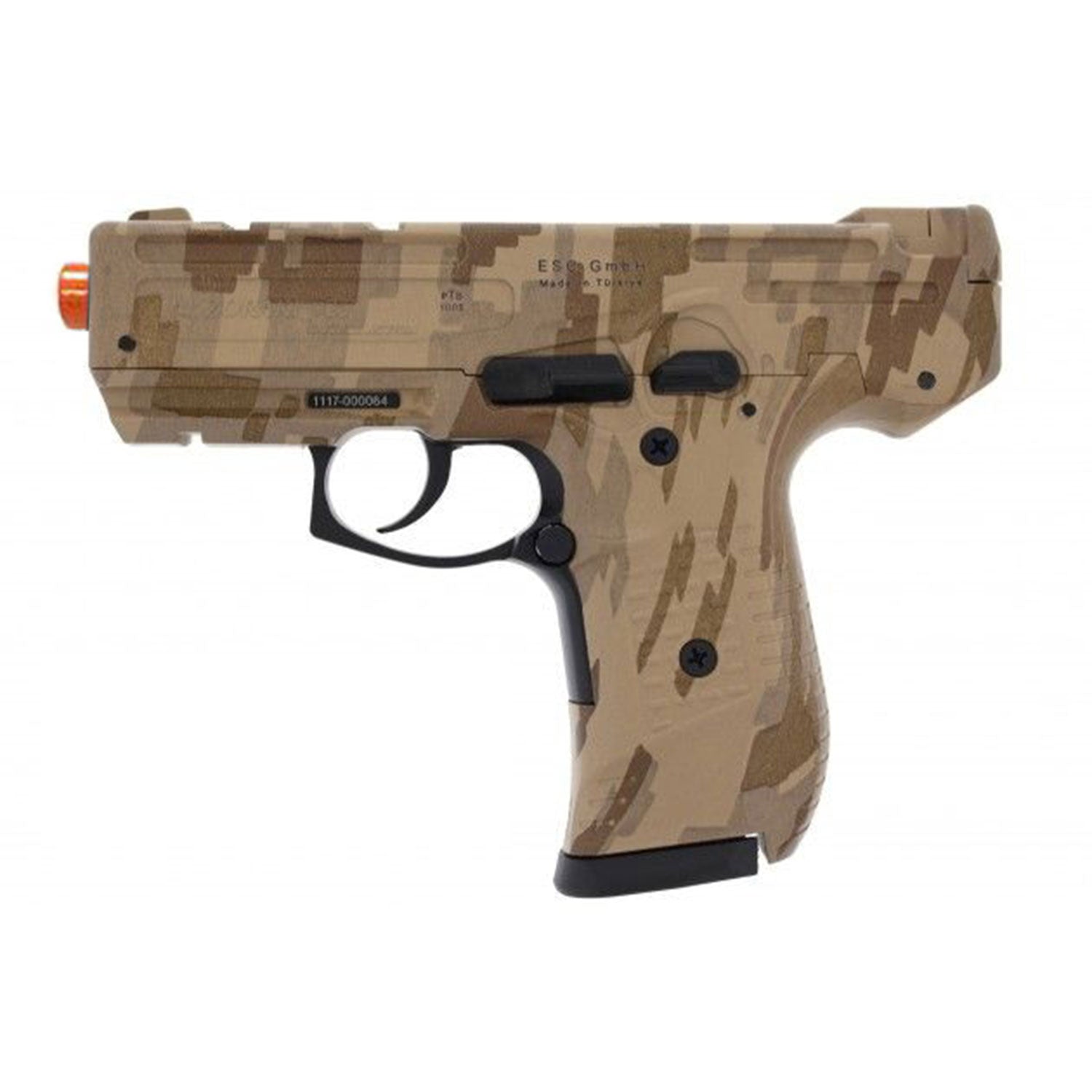 M925 Zoraki Camo 9mm Front Firing Blank Auto Machine Gun Pistol - TOPHATTER'S ARMORY DEALS Collectible Weapons - Tophatter Daily Deals