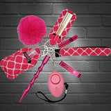 Fight Fobs® Pink Fenced Self Defense Key Chain Gift Set Self-Defense Keychains - Tophatter Daily Deals