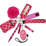 Fight Fobs® Pink Fenced Self Defense Key Chain Gift Set Self-Defense Keychains - Tophatter Daily Deals