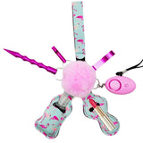 Fight Fobs® Flamingo Pink Self Defense Key Chain Gift Set Self-Defense Keychains - Tophatter Daily Deals