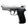 Jackal Compact Nickel Finish - Full Auto Front Firing Blank Pistol Gun - TOPHATTER'S ARMORY DEALS Collectible Weapons - Tophatter Daily Deals