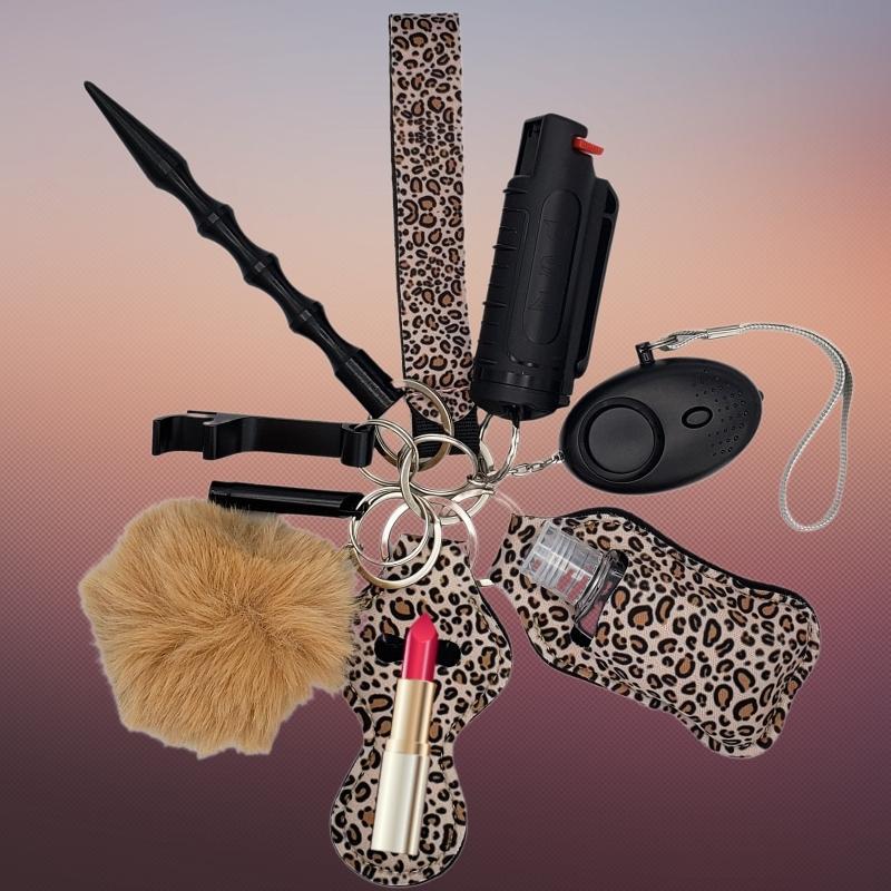 Fight Fobs® Leopard Self Defense Key Chain Gift Set Self-Defense Keychains - Tophatter Daily Deals