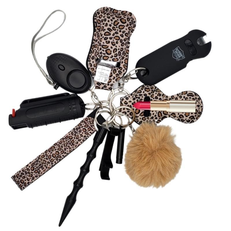 Fight Fobs® Leopard Self Defense Key Chain Gift Set Self-Defense Keychains - Tophatter Daily Deals