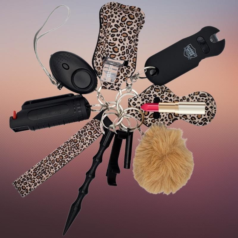 Fight Fobs® Leopard Self Defense Key Chain Gift Set Self-Defense Keychains - Tophatter Daily Deals