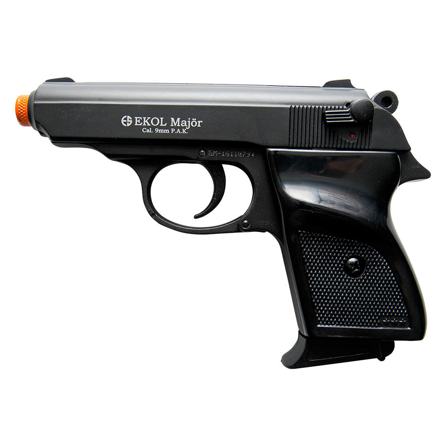 MVP Front Firing Blank Replica Gun - Black Finish Collectible Weapons - Tophatter Daily Deals