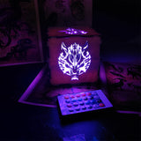 FF Wolf Head Neon Night Light - Tophatter Daily Deals
