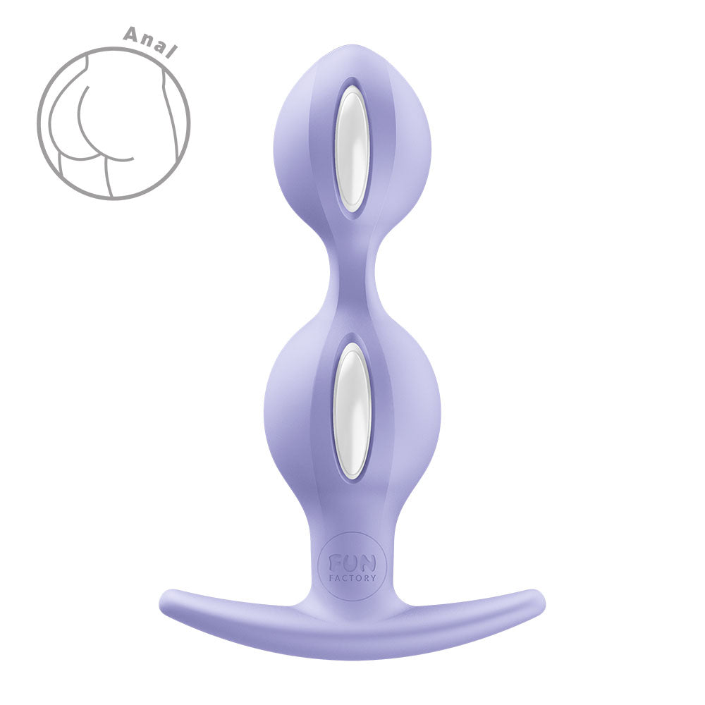 Fun Factory B Balls Duo – 13 cm Weighted Kegel Balls > Sex Toys For Ladies > Kegel Exercise - Tophatter Daily Deals