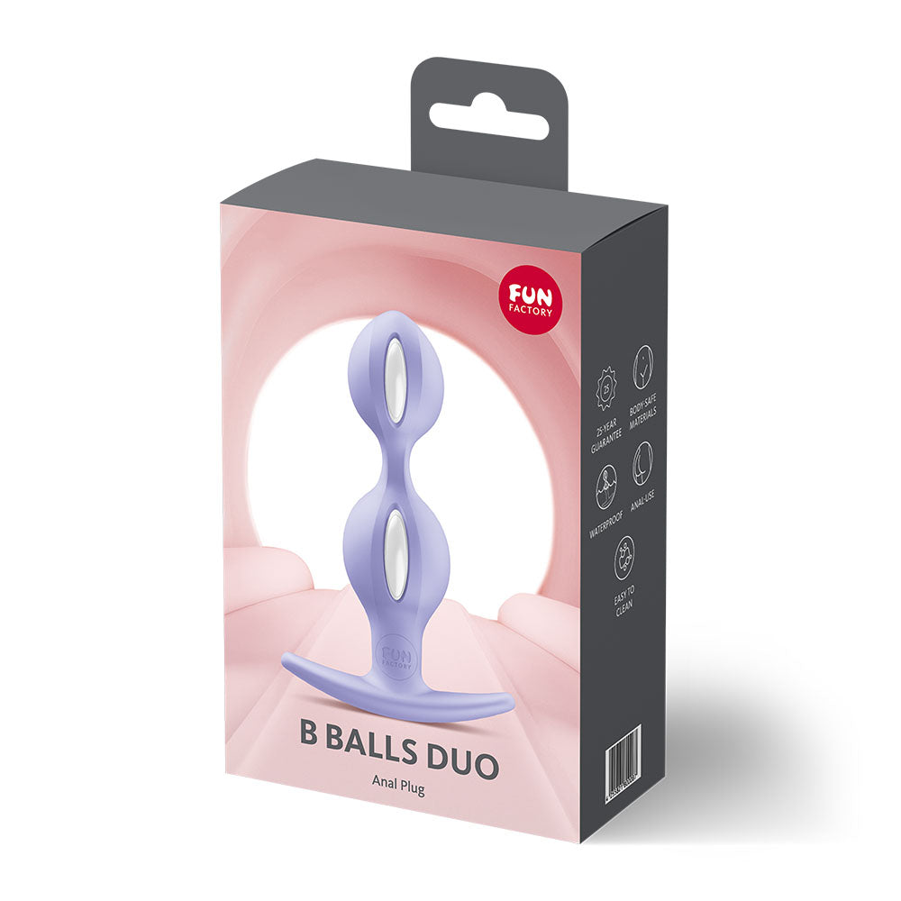 Fun Factory B Balls Duo – 13 cm Weighted Kegel Balls > Sex Toys For Ladies > Kegel Exercise - Tophatter Daily Deals