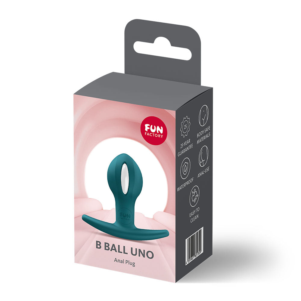 Fun Factory B Balls Uno – 7.3 cm Vibrating Butt Plug > Anal Range > Vibrating Butt Plugs - Tophatter Daily Deals