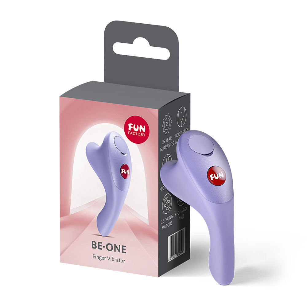 Fun Factory BE-ONE – USB-C Rechargeable Finger Stimulator 7.4 cm Vibrator > Vibrators > Finger Vibrators - Tophatter Daily Deals