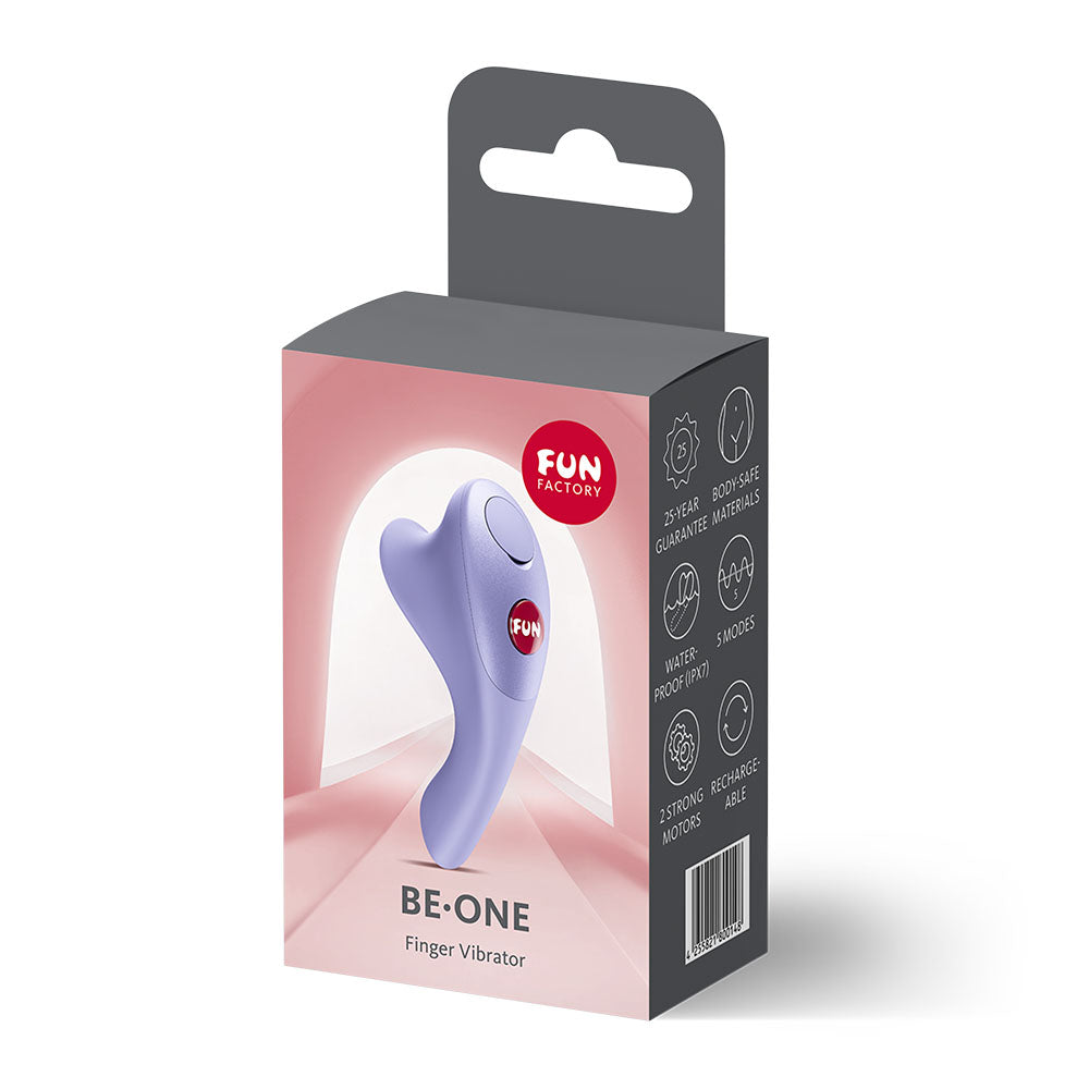 Fun Factory BE-ONE – USB-C Rechargeable Finger Stimulator 7.4 cm Vibrator > Vibrators > Finger Vibrators - Tophatter Daily Deals