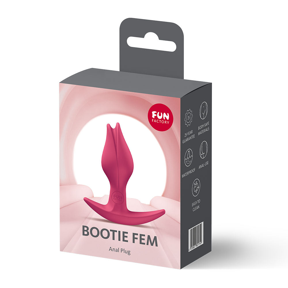 Fun Factory Bootie Fem (Raspberry) – 8.5 cm Butt Plug > Anal Range > Butt Plugs - Tophatter Daily Deals