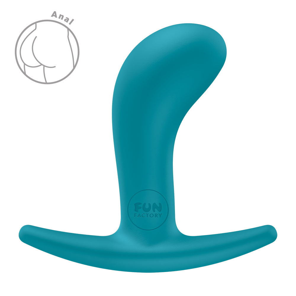 Fun Factory Bootie S (Aquamarine) – 7.9 cm Small Butt Plug > Anal Range > Butt Plugs - Tophatter Daily Deals