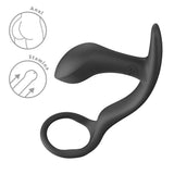 Fun Factory Bootie Ring – 14.7 cm Anal Plug with Cock Ring > Anal Range > Butt Plugs - Tophatter Daily Deals