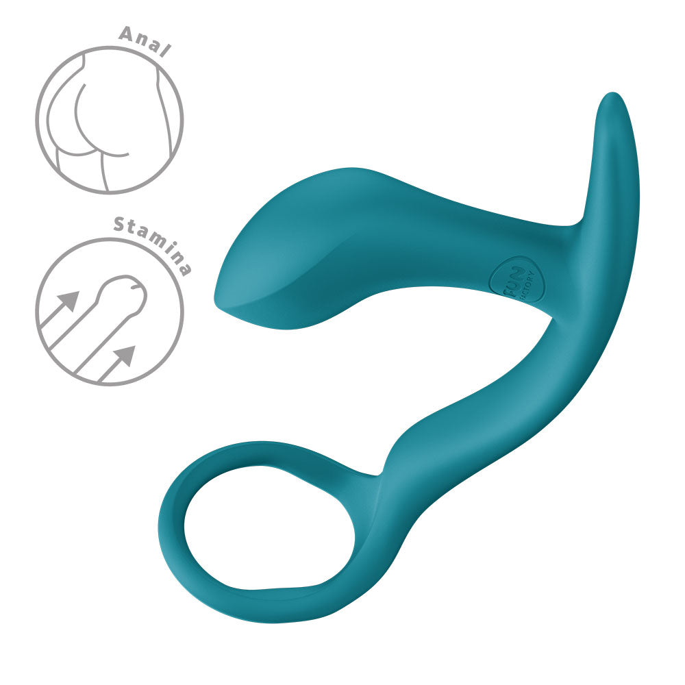 Fun Factory Bootie Ring – 14.7 cm Anal Plug with Cock Ring > Anal Range > Butt Plugs - Tophatter Daily Deals