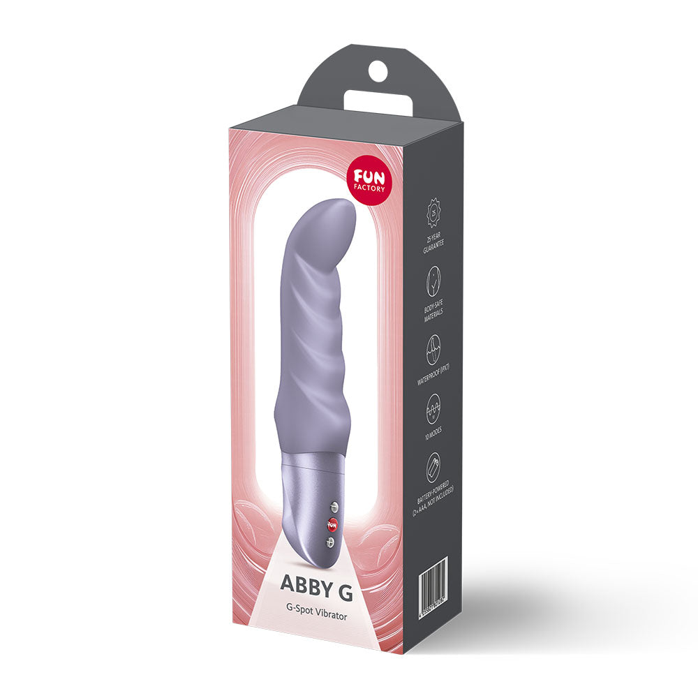 Fun Factory Abby G (Light Violet) – 18.8 cm G-Spot Vibrator > Sex Toys For Ladies > G-Spot Vibrators - Tophatter Daily Deals