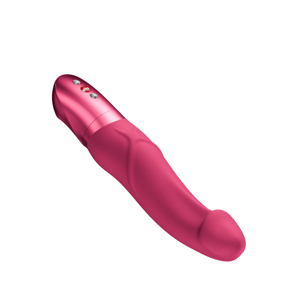 Fun Factory Mr. Boss (Raspberry) – 21 cm Curved G-Spot Vibrator > Vibrators > Standard Vibrators - Tophatter Daily Deals