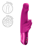 Fun Factory Wicked Angel (Magenta) – Rabbit Vibrator with Curved Shaft > Vibrators > Ladies > Rabbit - Tophatter Daily Deals