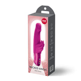 Fun Factory Wicked Angel (Magenta) – Rabbit Vibrator with Curved Shaft > Vibrators > Ladies > Rabbit - Tophatter Daily Deals