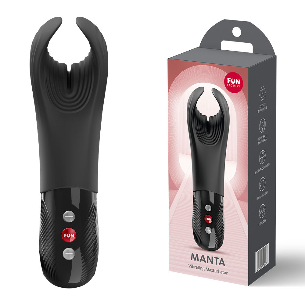 Fun Factory Manta – USB-C Rechargeable Unisex Vibrator > Vibrators > Standard Vibrators - Tophatter Daily Deals
