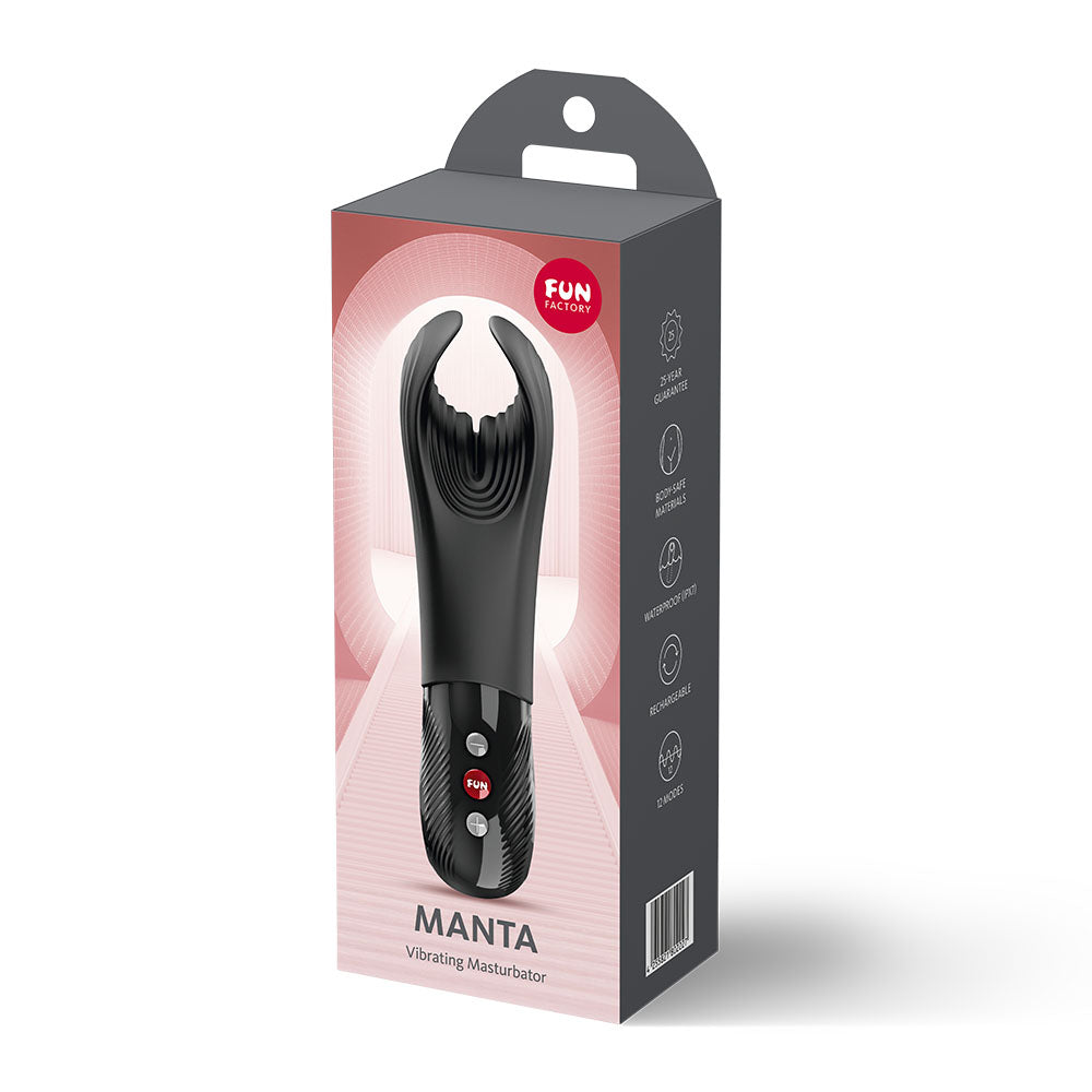 Fun Factory Manta – USB-C Rechargeable Unisex Vibrator > Vibrators > Standard Vibrators - Tophatter Daily Deals