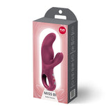 Fun Factory Miss Bi (Wine) – USB-C Rechargeable 17 cm Vibrator > Vibrators > Ladies > Rabbit - Tophatter Daily Deals