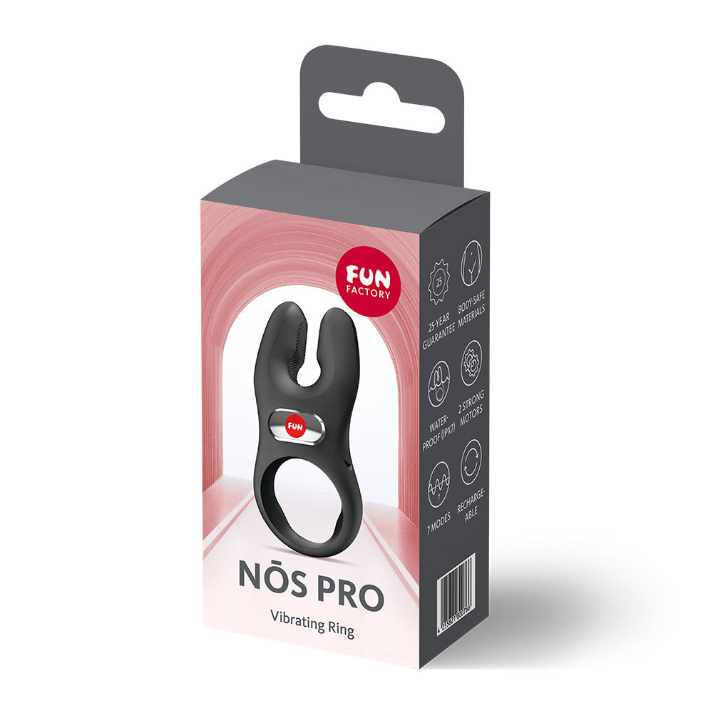 Fun Factory NOS Pro – USB-C Rechargeable Vibrating Cock Ring > Cock Ring > Vibrating - Tophatter Daily Deals